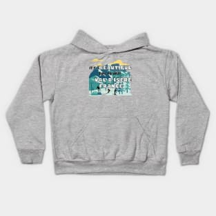 Travel to beautiful Val d’Isère in France. Gift ideas for the travel enthusiast available on t-shirts, stickers, mugs, and phone cases, among other things. Kids Hoodie